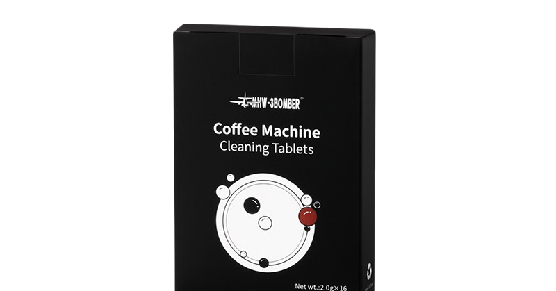 6 stuks 54 mm koffiemachine reinigingstabletten set, siliconen